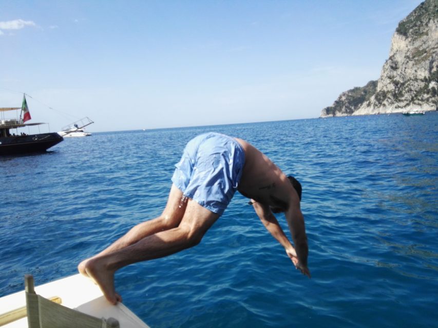 From Sorrento: Fishing in Capri With Lunch - Booking and Cancellation Policy