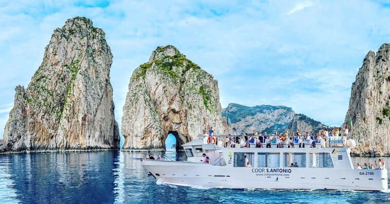 From Sorrento/Nerano: CAPRI ISLAND CRUISE WITH GUIDE ONBOARD - Why This Tour Works Well