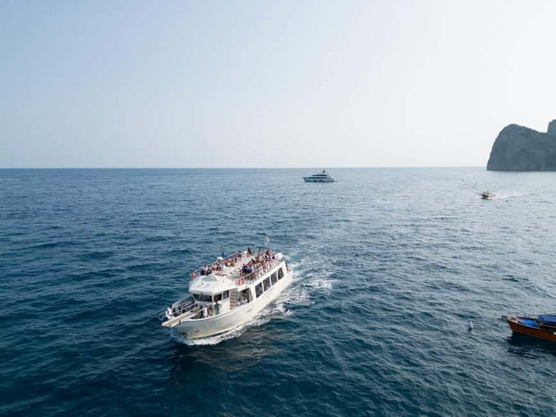 From Sorrento/Nerano: CAPRI ISLAND CRUISE WITH GUIDE ONBOARD - The Sum Up