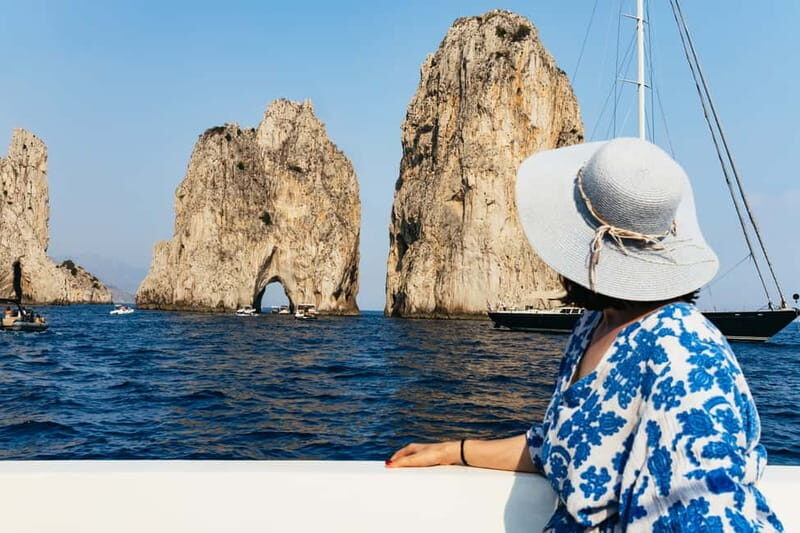 From Sorrento/Nerano: CAPRI ISLAND CRUISE WITH GUIDE ONBOARD - FAQs