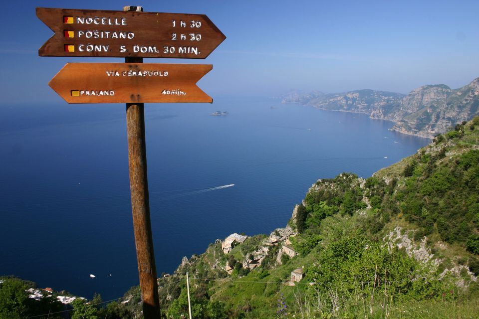 From Sorrento: Path of the Gods Hike - Important Hiking Information