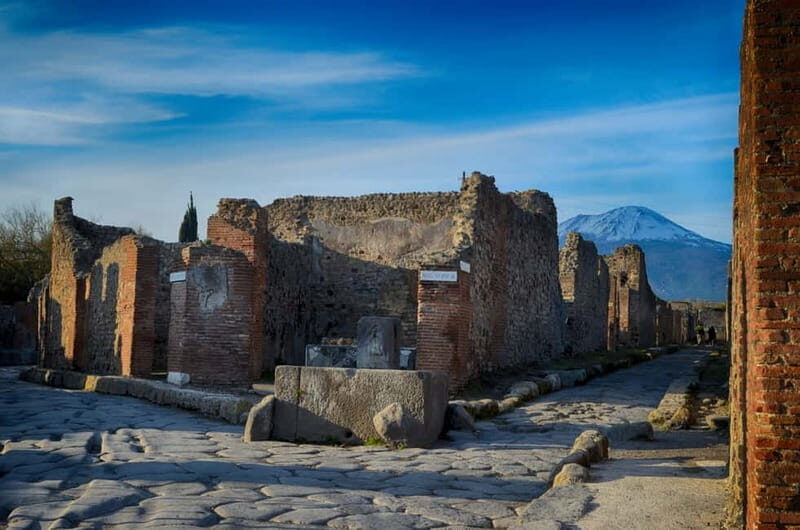 From Sorrento: Pompeii and Mount Vesuvius Trip with Lunch - Starting the Day: Convenient Pickup and Journey to Pompeii
