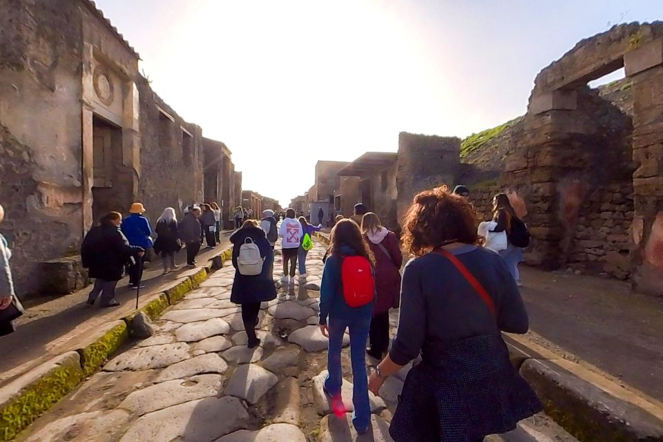 From Sorrento: Pompeii and Vesuvius Guided Tour With Lunch - Booking Information