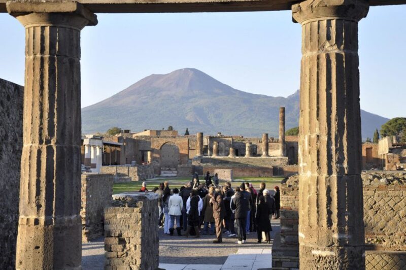 From Sorrento: Pompeii by Train with Vesuvius & Guided Tour - Key Points