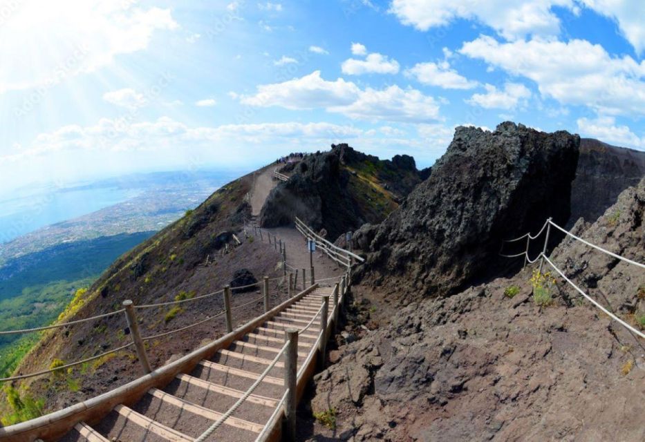 From Sorrento: Pompeii, Vesuvius, and Wine Tasting Tour - Mount Vesuvius Exploration