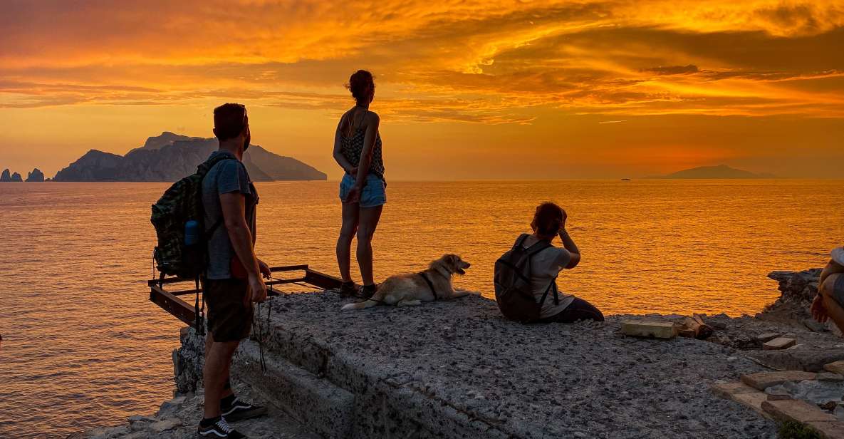 From Sorrento: Sunset Walk & Aperitif in Front of Capri - Guided Tour and Scenic Views