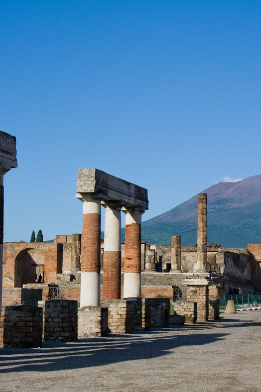 From Sorrento:Pompei Skip the Line Pass+Audioguide+Train+Map - Audioguide Options
