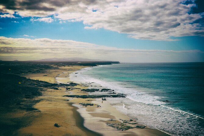 From South Fuerteventura 4x4 Tour Corralejo Dunes and El Cotillo - Relaxing at Playa de La Concha & El Cotillo