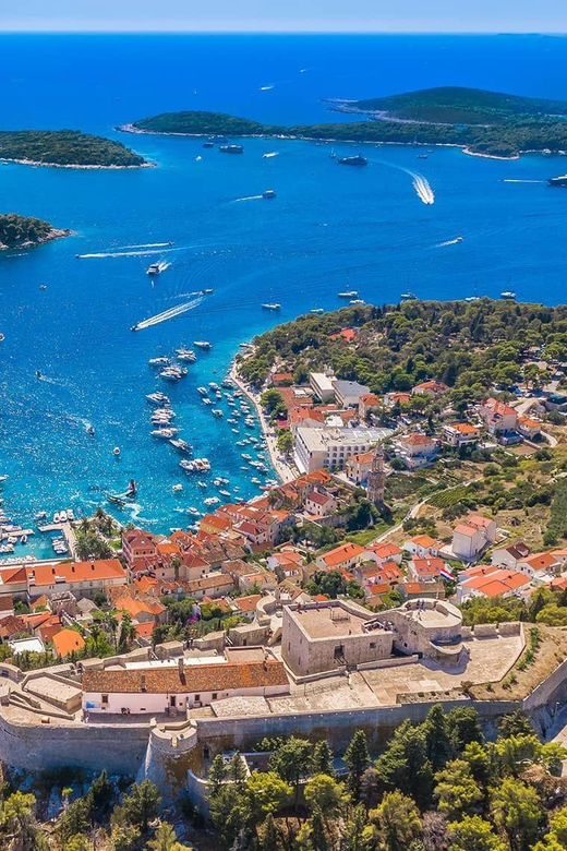 From Split: Blue Cave, Hvar & Mamma Mia, 5 Island Tour - Speedboat Ride