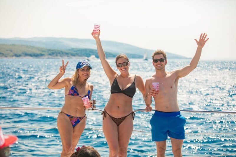 From Split: Catamaran Cruise to Golden Horn & Bra island. - An In-Depth Look at the Tour Experience