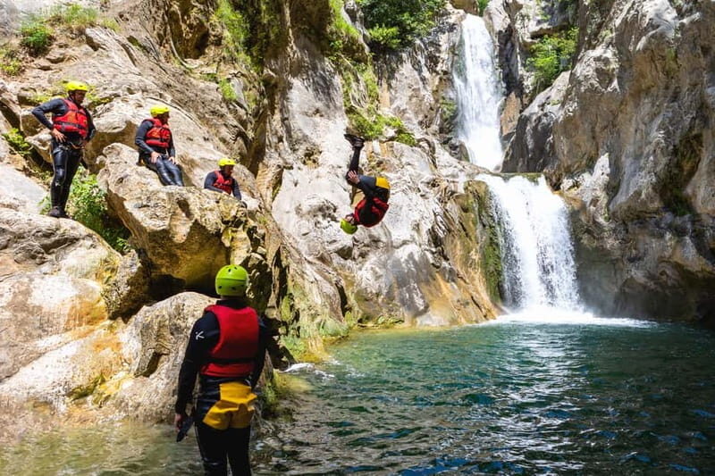 From Split/estanovac: Canyoning on Cetina River - Key Points