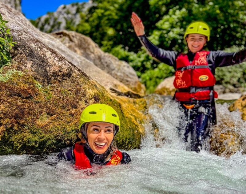 From Split/estanovac: Canyoning on Cetina River - Key Points