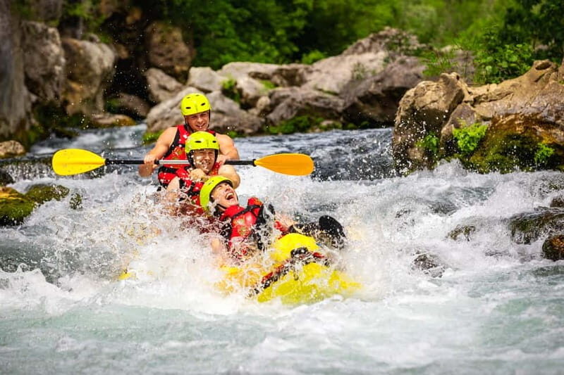 From Split/estanovac: Whitewater Rafting on Cetina River - Key Points