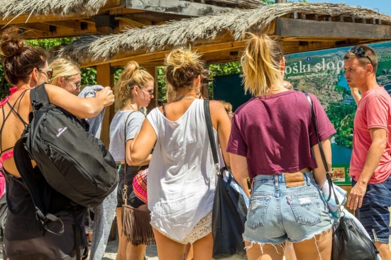 From Split: Krka Waterfalls Tour with Boat Ride & Swimming - Return to Split