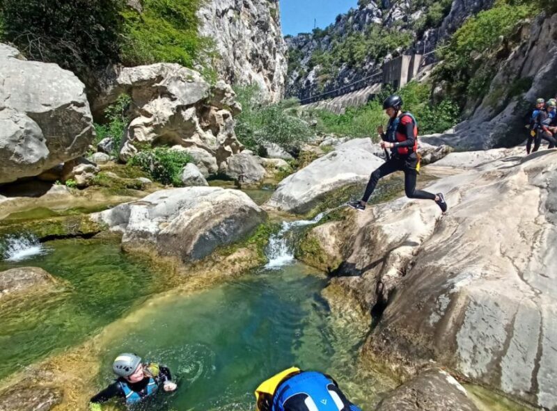 From Split/Omi: Canyoning Cetina River + Free Photos/Video - Who Should Consider This Tour?