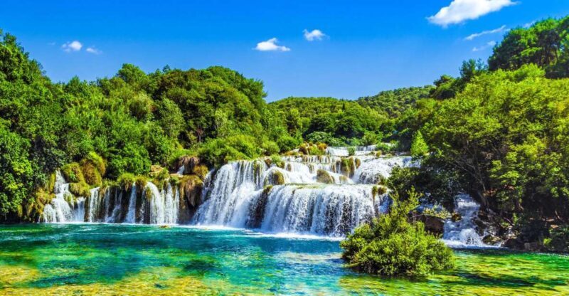 From Split & Trogir: Krka Waterfalls Day Tour with Boat Ride - FAQ