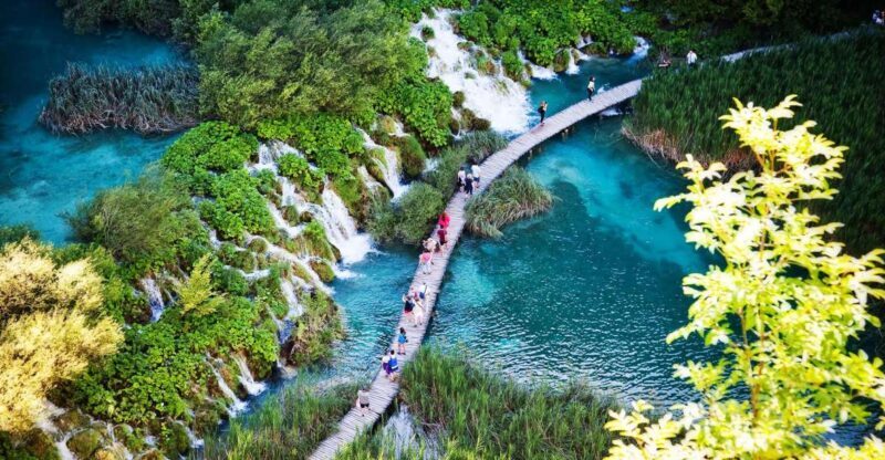 From Split/Trogir: Plitvice Lakes Guided Group Tour - The Park Experience