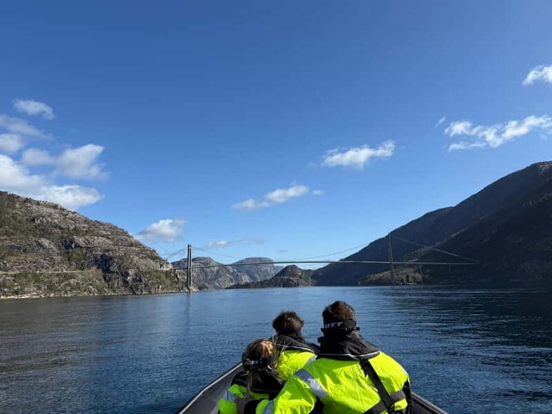 From Stavanger: Lysefjorden & Pulpit Rock Safari by RIB - Key Points