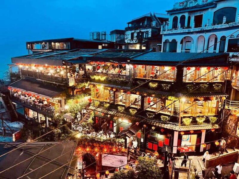 From Taipei: Old Gold Rush Town Jiufen Guided Night Tour - The Itinerary in Detail