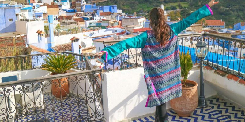 From Tangier 2 Days to Fes via Chefchaouen All Inclusive - Savoring Traditional Riadian Dinner