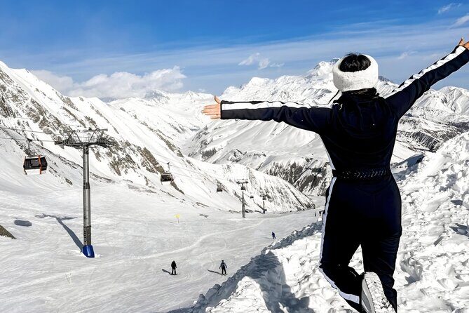 From Tbilisi Daytrip Kazbegi Gudauri & Zhinvali Guided Group Tour - Starting Point and Transportation