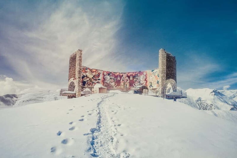 From Tbilisi : Kazbegi Gudauri & Zhinvali Guided Group Tour - Transportation and Group Size