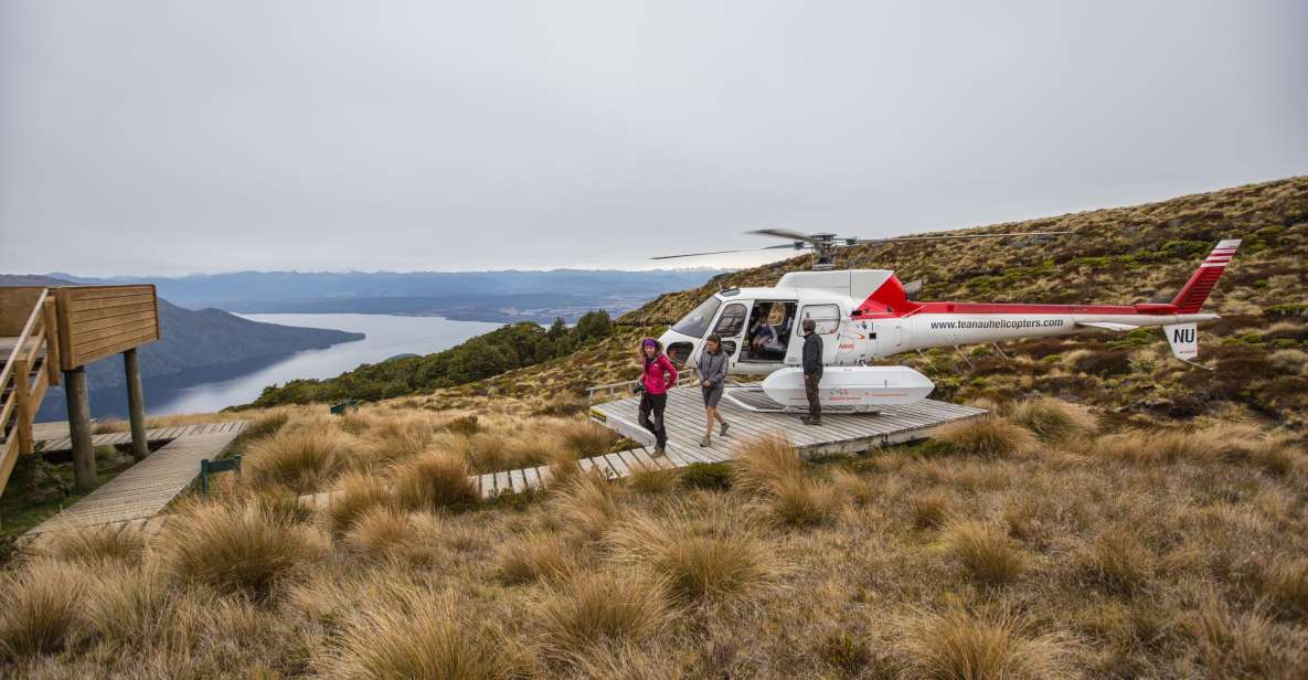 From Te Anau: Full Day Kepler Track Guided Heli-Hike - Key Points