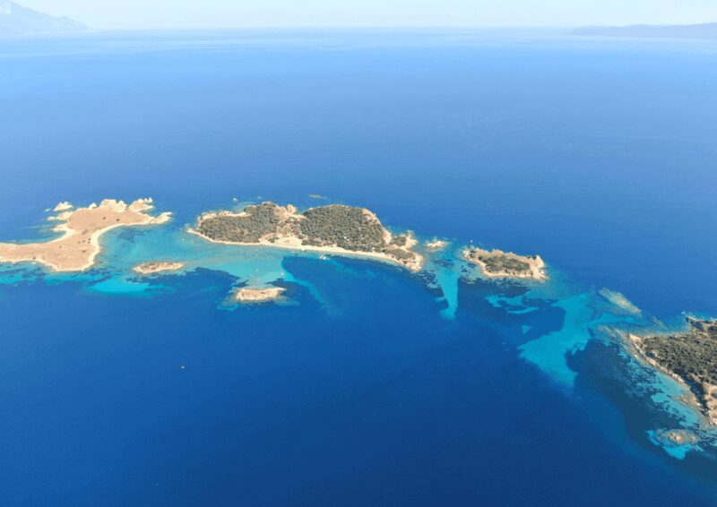 From Thessaloniki: Blue Lagoon & Ammoulliani Cruise - Key Points