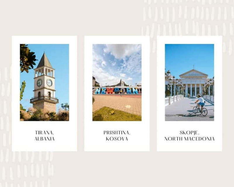 From Tirana, 3 Day Tour: Albania & Macedonia & Kosova - Key Points