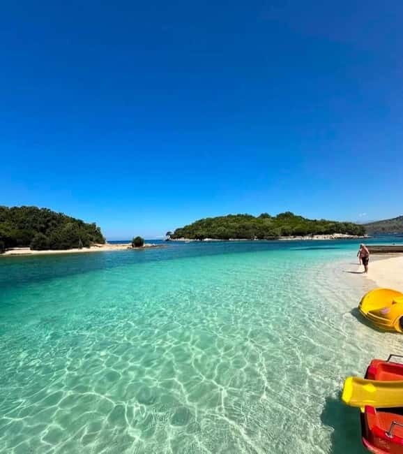 From Tirana/Durrës: Saranda,Ksamil islands and Blue Eye Tour - Key Points