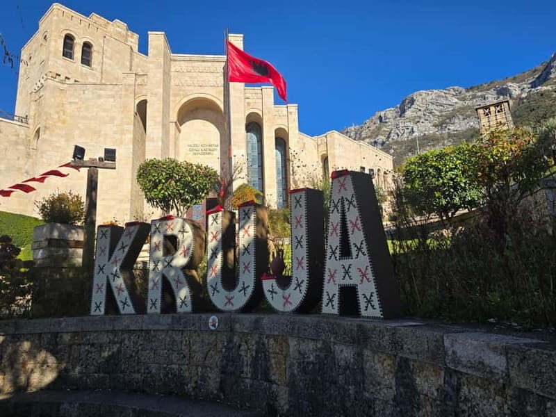 From Tirana/Golem/Durres: Kruja, Bazaar, Sari Salltik Tour - Ascending Mount Kruja and Visiting Sari Salltik Shrine
