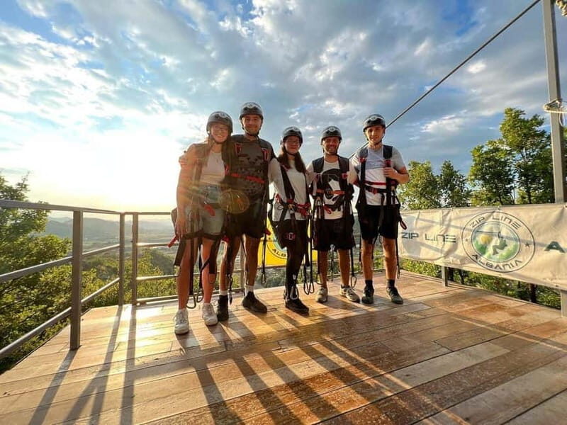 From Tirana: Petrela Zipline Adventure with Transport - The Importance of Safety and Comfort