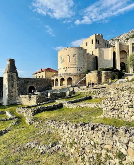 From Tirana/Shkoder: Kruja Castle, Old Bazaar, Sari Salltik - Key Points