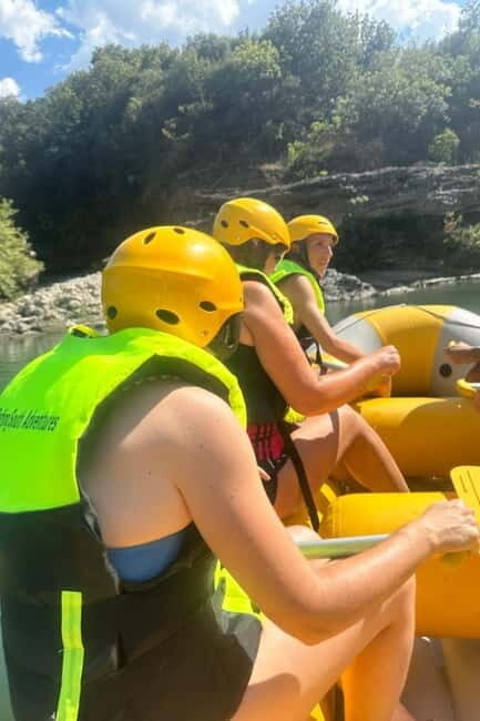 From Tirana: Vjosa Rafting & Benja Thermal Baths Day Tour - The Itinerary in Detail
