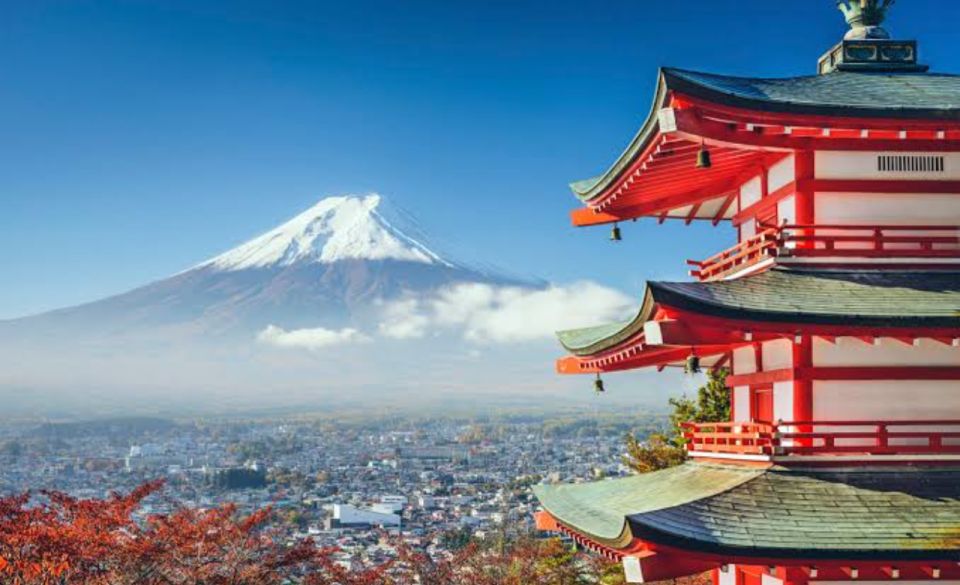 From Tokyo: Mount Fuji Full Day Private Tours English Driver - Chureito Pagoda and Staircase