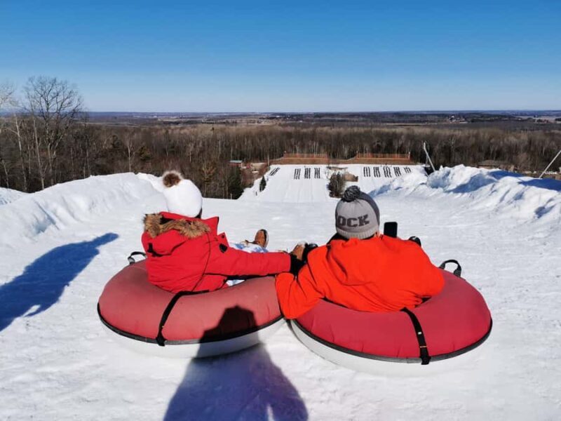 From Toronto: Snow Tubing and Snowshoeing or 1/2 Day Tubing - An Introduction to Your Winter Day Trip