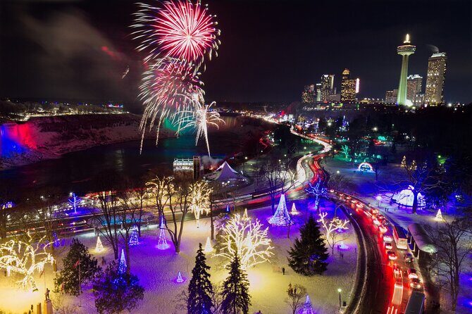From Toronto:Winter Festival of Lights Niagara Falls Evening Tour - Key Points
