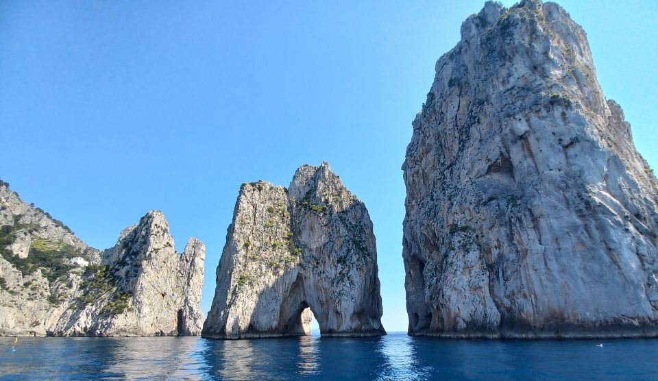 From Torre Annunziata: Capri Half-Day Boat Tour With Lunch - Activity Highlights