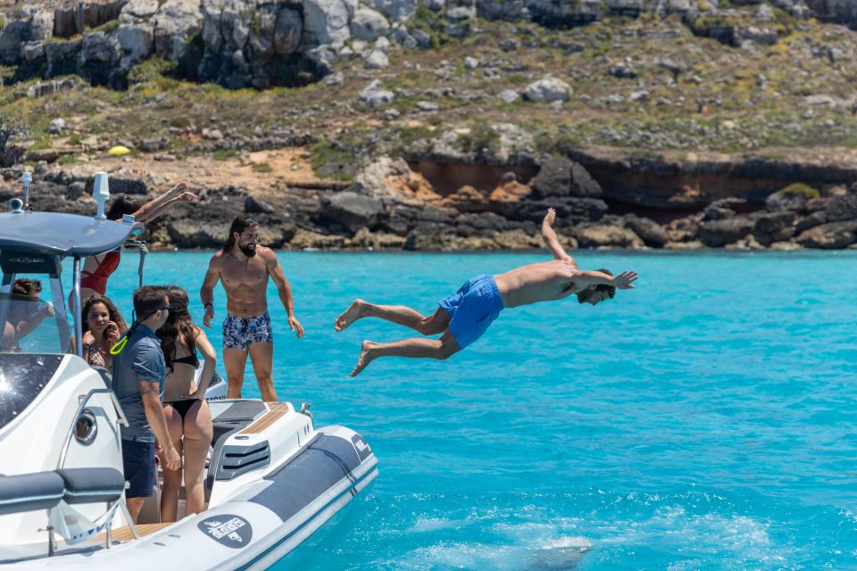 From Trapani: Egadi Islands Private Day Tour by Maxi Rib - Itinerary