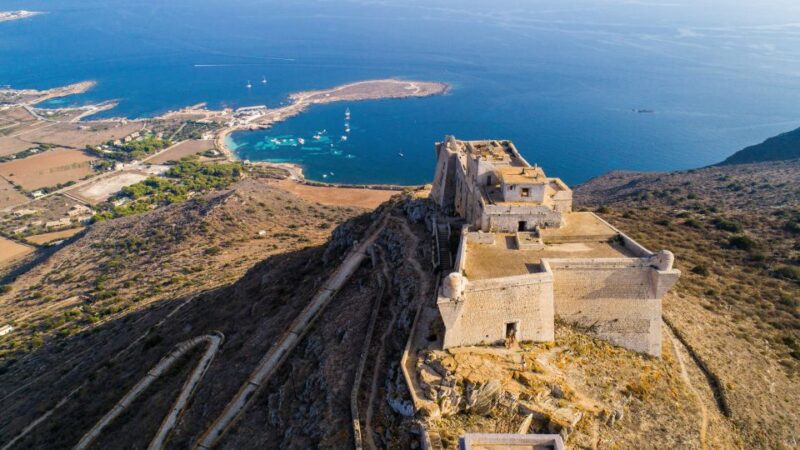 From Trapani: Favignana and Levanzo Shuttle Tour - Levanzo Island Sightseeing
