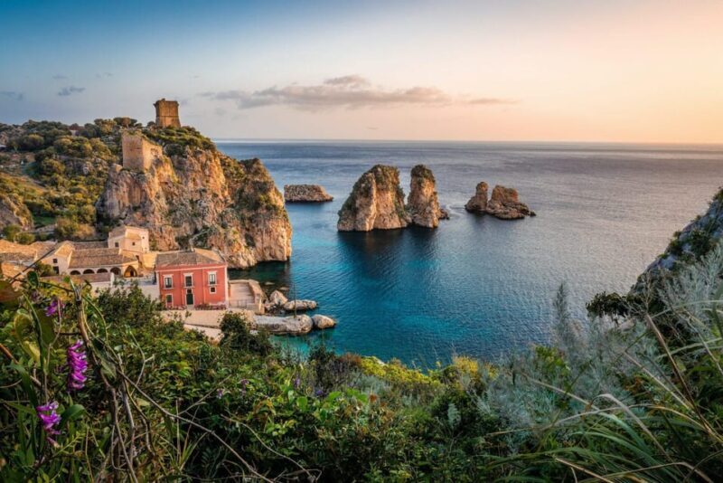 From Trapani: Tour San Vito lo Capo, Zingaro Nature Reserve and Scopello - The Boat Tour and Scenic Stops