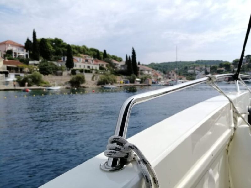 From Trogir: 3 islands half day tour with Blue Lagoon - The Experience of the Speedboat Ride