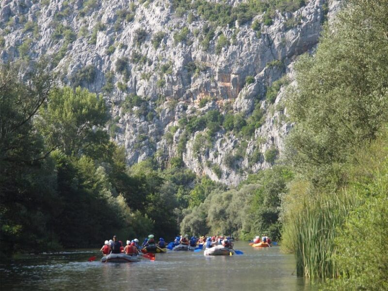 From Trogir, Seget & Okrug: Cetina River Rafting Tour - Transportation and Group Size
