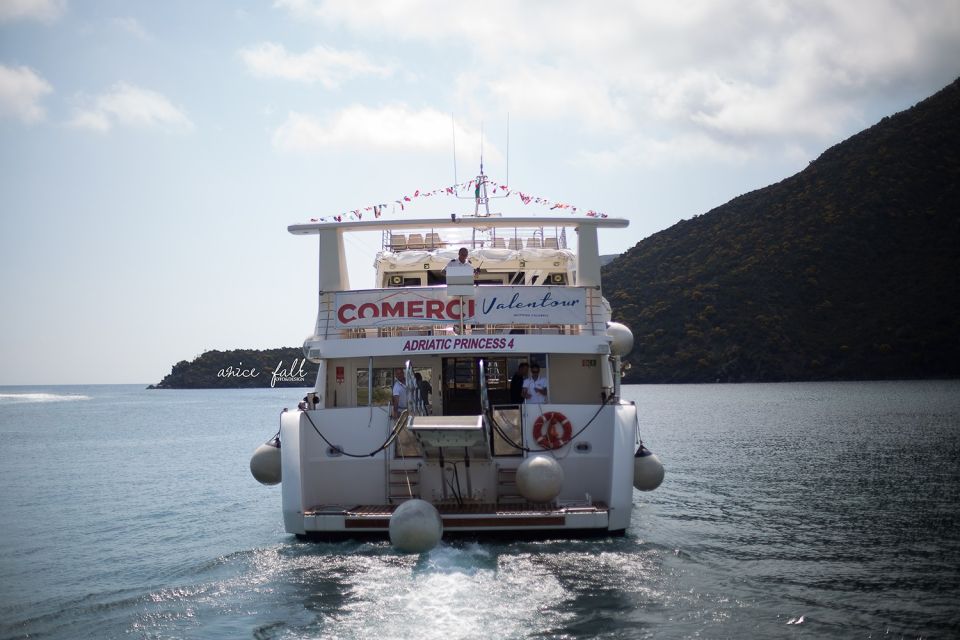 From Tropea: Full-Day Vulcano, Lipari, and Stromboli Cruise - Itinerary Details