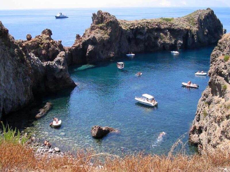 From Tropea: Panarea Island and Stromboli Volcano by Night - Booking and Cancellation