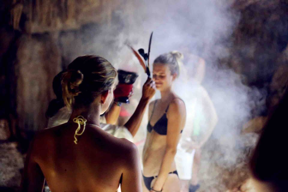 From Tulum: Temazcal & Cenote Private Experience - Cool Cenote Swim