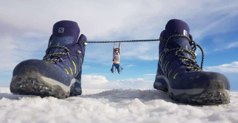 From Uyuni: Uyuni Salt Flats Tour + Photoshoot + Sunset - Itinerary Highlights