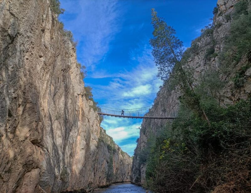 From Valencia: Chulilla, Turia Canyon, Hanging Bridges... - Itinerary Details