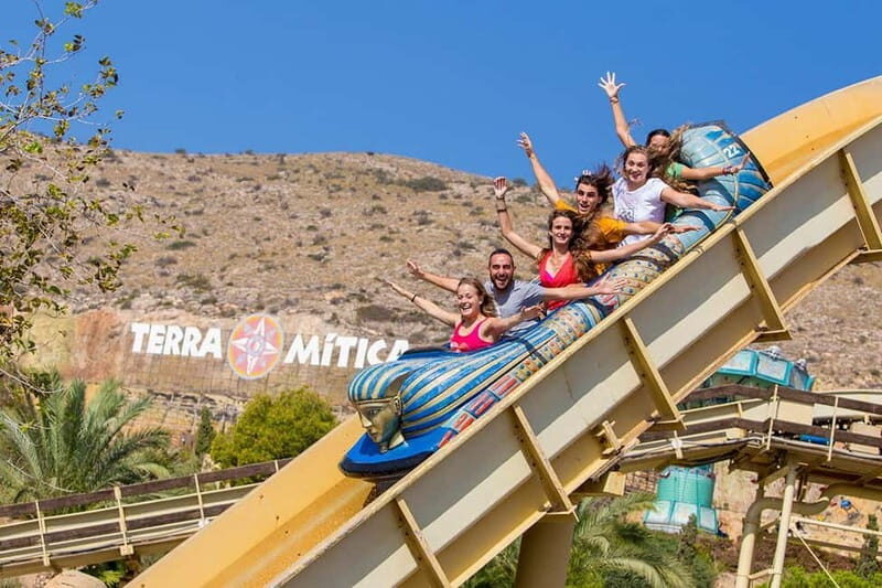 From Valencia: Trip to Benidorm, Aqualandia & Terra Mitica - Terra Mitica: Ancient Civilizations and Thrilling Rides
