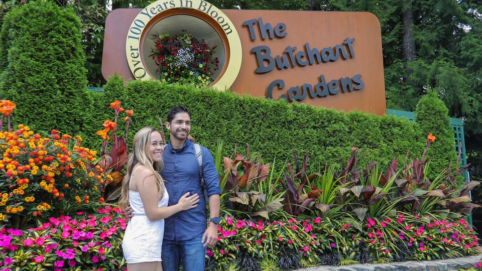 From Vancouver: Butchart Gardens & Victoria Sightseeing Tour - Visiting the Butchart Gardens